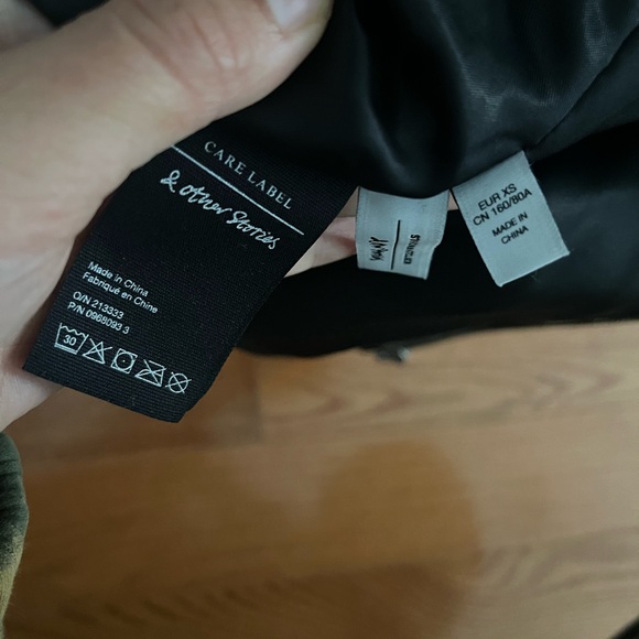 & Other Stories Black and White Jacket - Picture 3 of 5